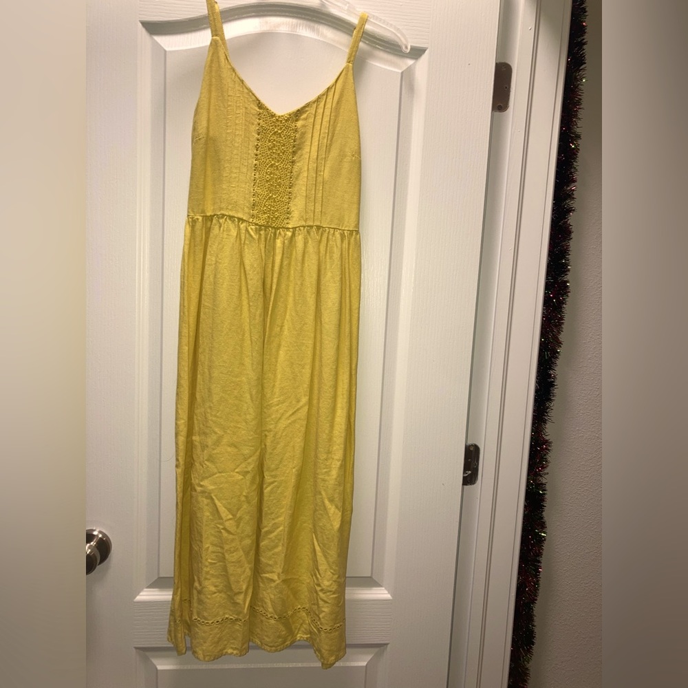 Yellow Cami Dress